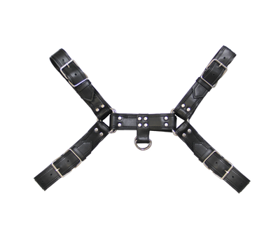 Heavy Duty PU Bulldog Harness