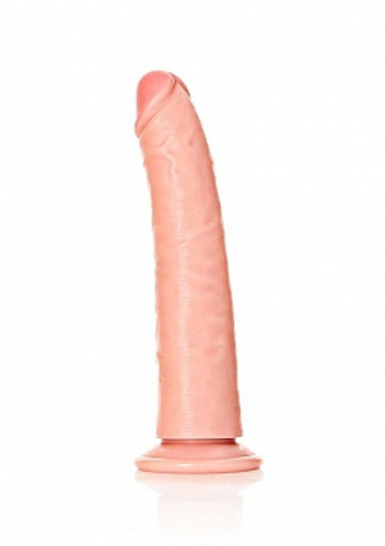 Real Rock 7" Slim Dildo Flesh