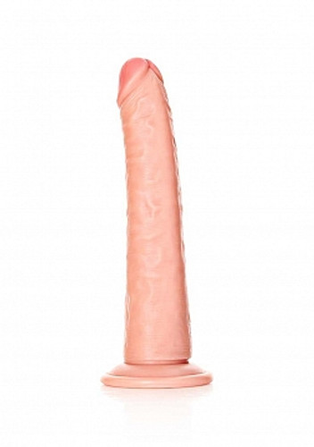 Real Rock 8" Slim Dildo Flesh