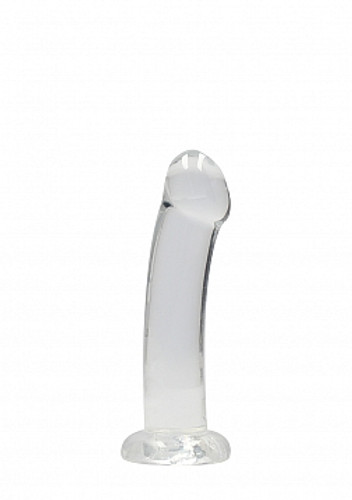 Real Rock 7" Crystal Clear Dildo Clear