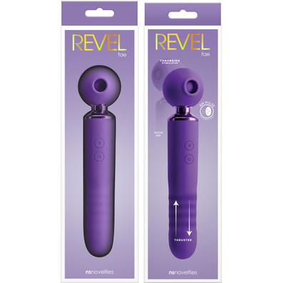 Revel Fae Purple Throbbing Air Pulse