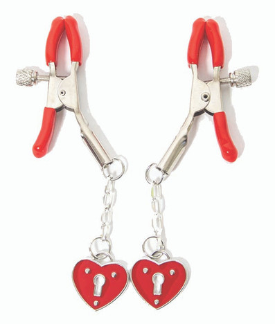 Sexy AF Red Heart Charm Clamp Couture