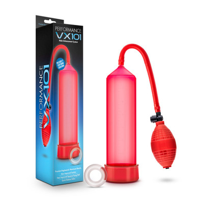 Performance VX101 Penis Pump Red