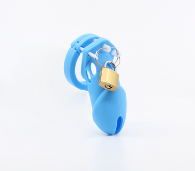 LIL Blue Silicone Cage Long