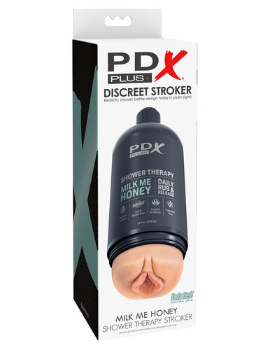 PDX Plus Discreet Stroker Milk Me Honey