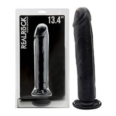 Realrock 13.4'' Realistic Cock Black