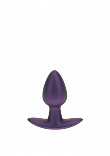 Ouch! Anal Plug Silicone Metallic Purple Small