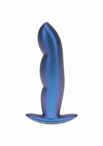 OUCH! Finger Anal Plug - Metallic Blue