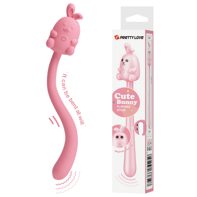 Pretty Love Little Cute Bunny Flirting Stick Pink