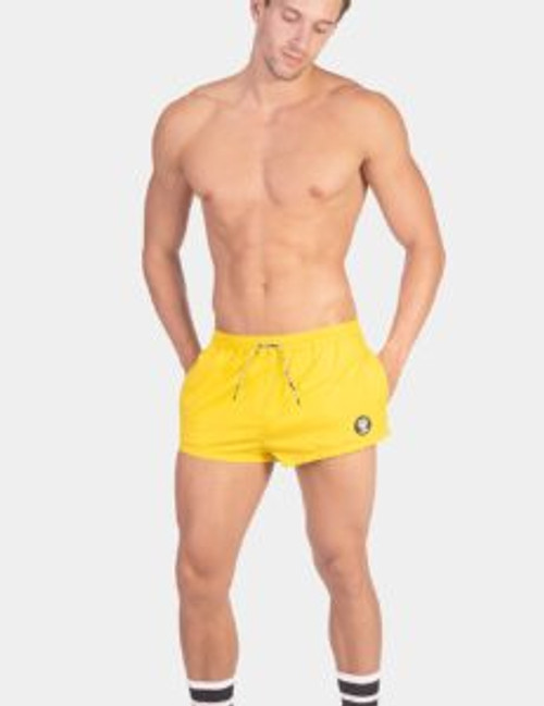 Bello Yellow L Swim Shorts