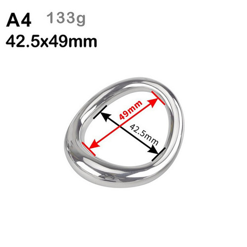 Curved Cockring A4 42.5mm x 49mm