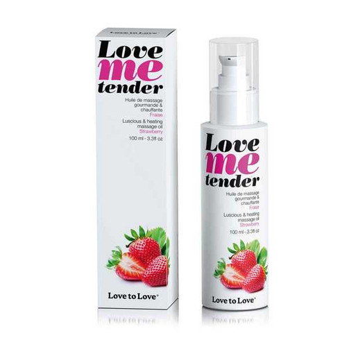 Love Me Tender Massage Oil Strawberry