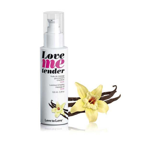 Love Me Tender Massage Oil Vanilla