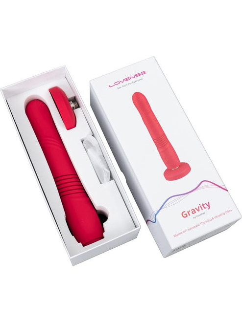 Lovense Gravity Thrusting & Vibrating Dildo