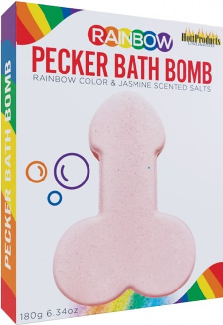 Pecker Bath Bomb Jasmine Scented Salts