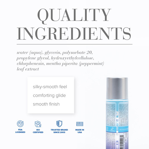 J0 H20 Cooling 120ml Waterbased Lube