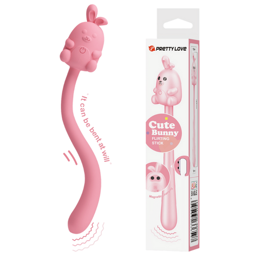 Pretty Love Little Cute Bunny Flirting Stick Pink