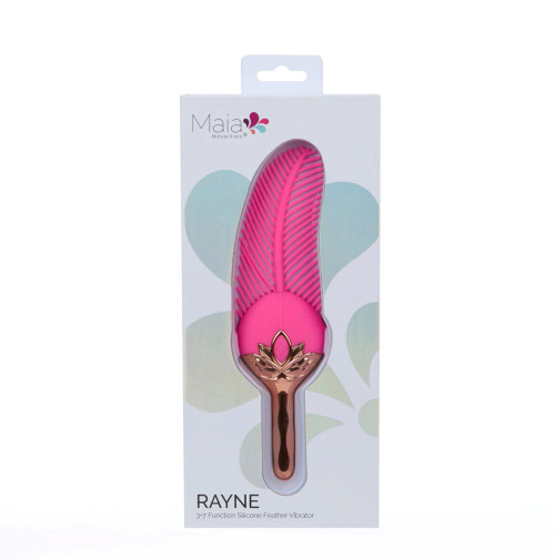 Maia Rayne 3+7 Function Silicone Feather Vibrator Maia Rayne 3+7 Function Silicone Feather Vibrator