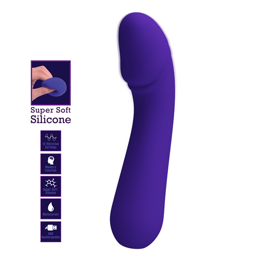 Pretty Love Super Soft Silicone Cetus Purple