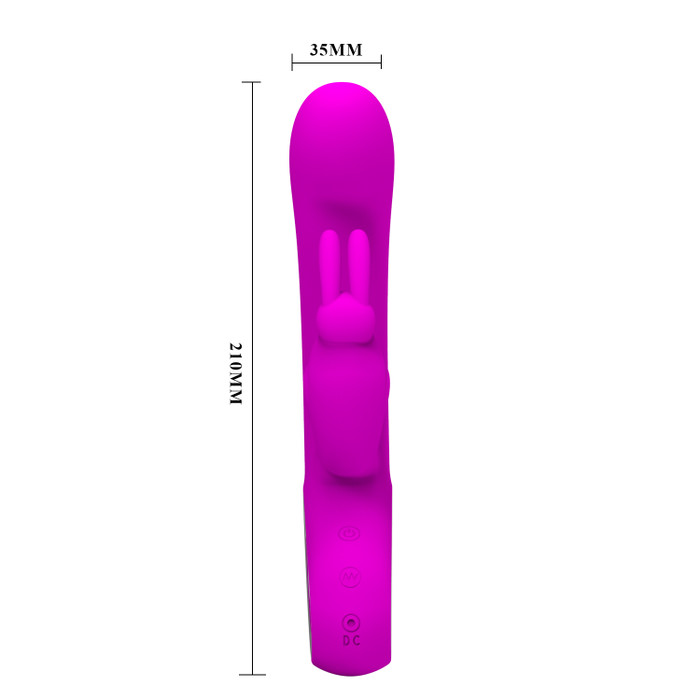 Pretty Love Webb Rabbit Vibrator Purple