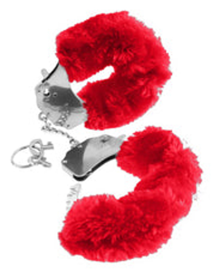 Fetish Fantasy Series Original Furry Cuff Red