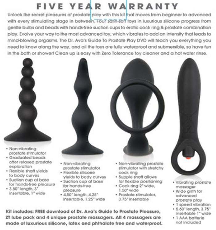 Zero Tolerance Intro To Prostate Kit