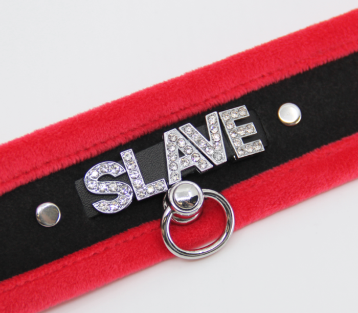 Slave Collar Red