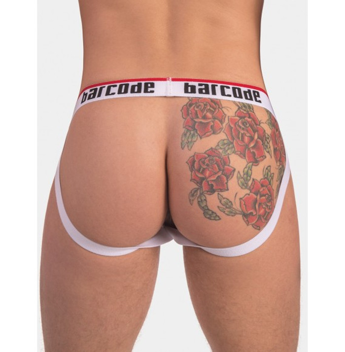 Barcode Jock Cosme White-Black XLarge