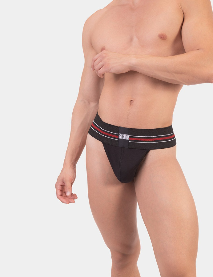 Barcode Thong Hildor Black Small