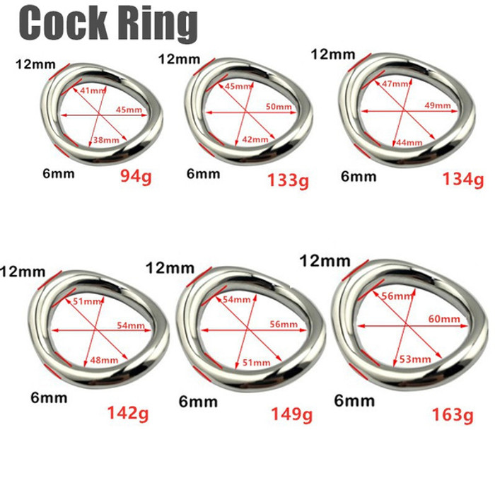 Curved Cockring A6 53.5mm x 59mm