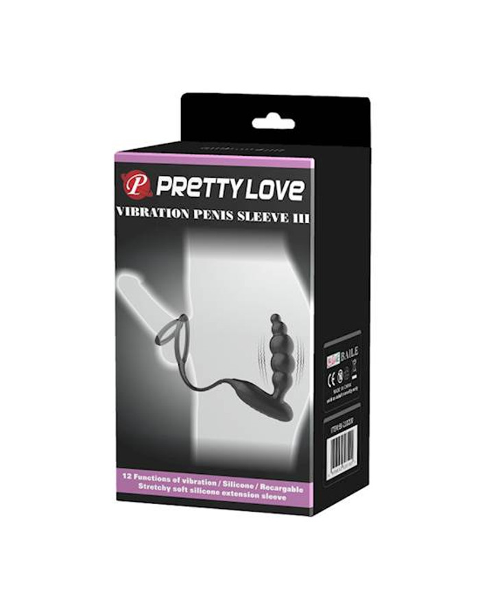 Pretty Love Vibration Penis Sleeve 111