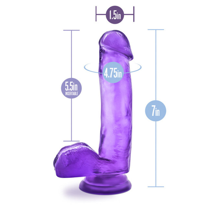 B Yours Sweet & Hard *1 Dildo Purple