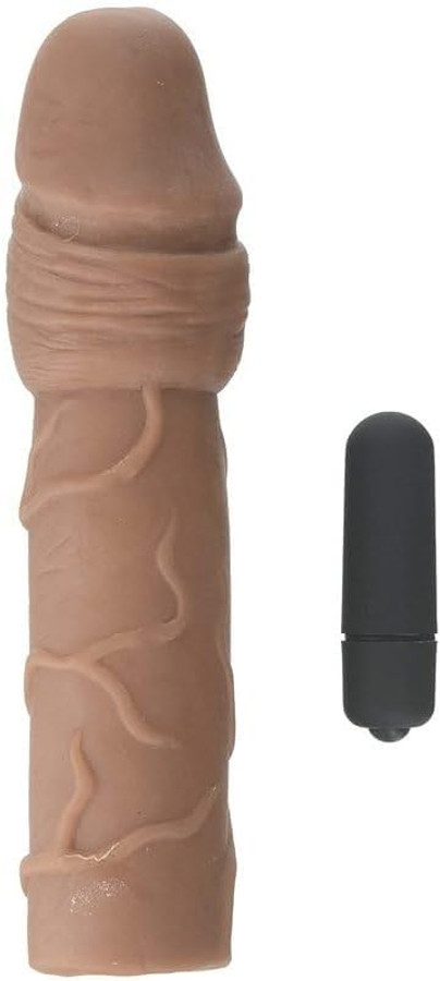 Natural Real Skin Penis Xtender Brown