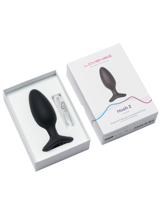 Lovense Hush 2.25 Butt Plug App Controlled