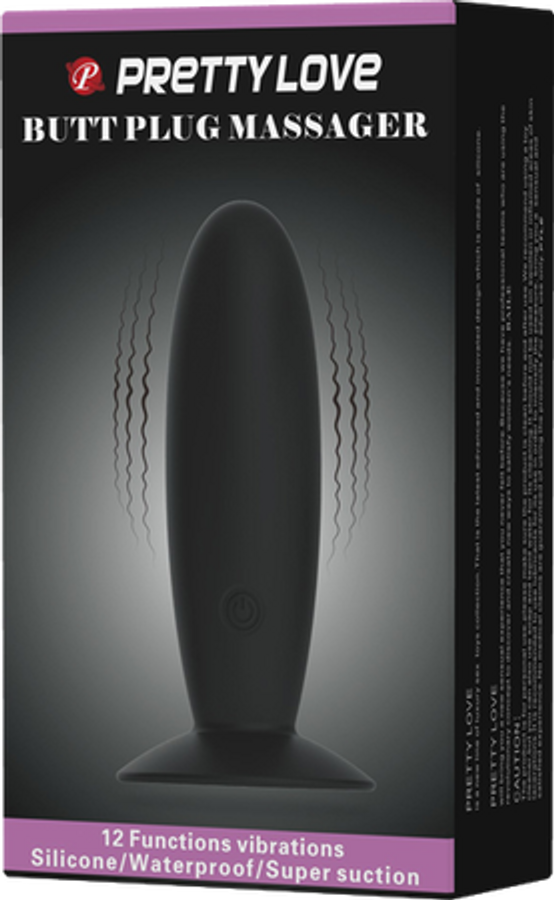 Pretty Love Vibrating Butt Plug Massager