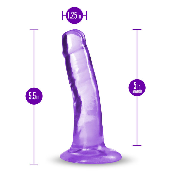 B Yours Plus Hard N Happy 5 inch Purple