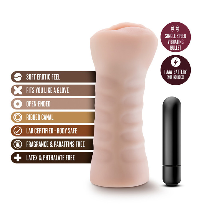 M For Men Ashley Vibrating Masturbator