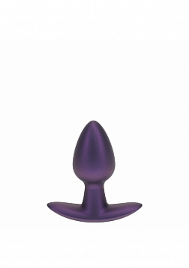 Ouch! Anal Plug Silicone Metallic Purple Small