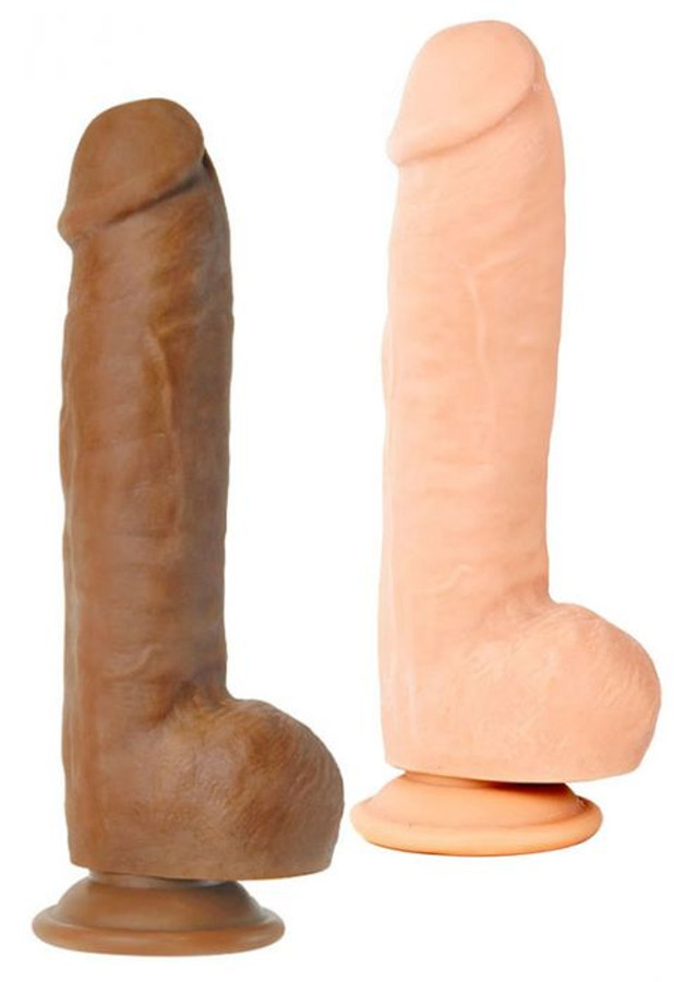 Adam & Eve Adam"s Colossal 12" Cock & Balls Flesh Adam & Eve Adam"s Colossal 12" Cock & Balls Flesh