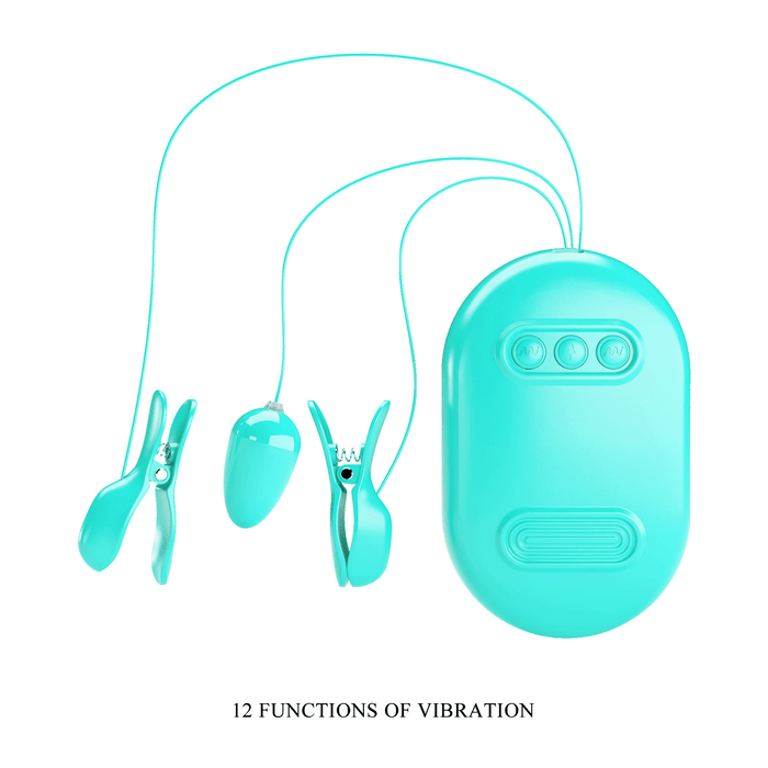 Pretty Love Surprise Box - Nipple Clamps Baby Blue