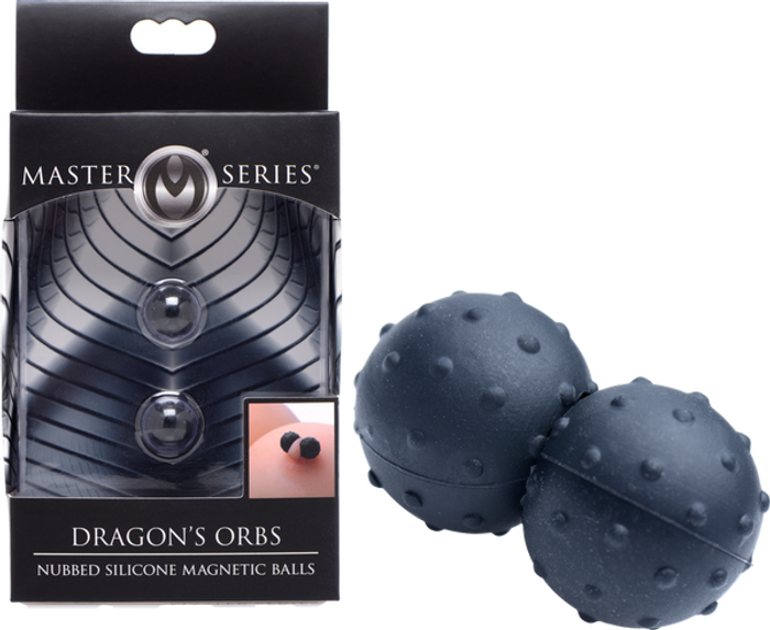 Master Series Dragon"s Orbs Nubbed Silicone Magnetic Balls