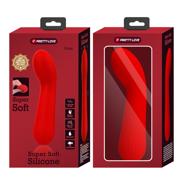 Pretty Love Super Soft Silicone Faun Red