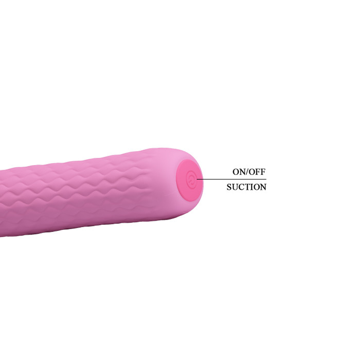 Pretty Love Quentin Suction Rod Baby Pink