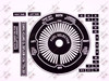 50103 - Fuel Selector Decal Set, Cessna 182