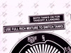 50103 - Fuel Selector Decal Set, Cessna 182