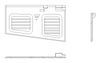 P0400126-1,  Cessna, 150, PANEL UPHOLSTERY, 0400126-1