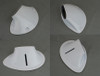 Cessna 182 Strut Fairings, OEM Part number, 0723605-4, upper left (wing), 0723605-3, upper right, (wing), 0723612-4, lower right, (fuselage), 0723612-3, lower left (fuselage)