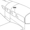 LP121, Beechcraft, B19 / C23 / 24, #2 Window - Right, 169-420000-28, 169-420038-10