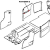 P2415005-2, Cessna 172P, Armrest Support Assy, Rear RH, 2415005-2