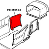 Cessna 172RG Panel - Baggage Compartment RH. P2415014-2, 2415014-2